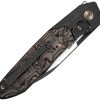 We Knife Co Ltd Brr15 Folding Knife 3.25" M390 Wharncliffe Bolster Lock Black