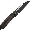 We Knife Co Ltd Brr15 Folding Knife 3.25" M390 Wharncliffe Bolster Lock Black