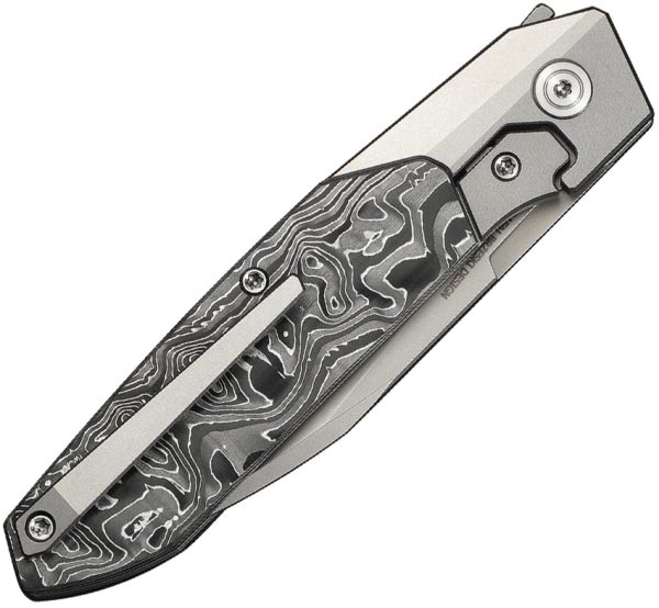 We Knife Co Ltd Brr15 Folding Knife M390 Blade Gray Titanium