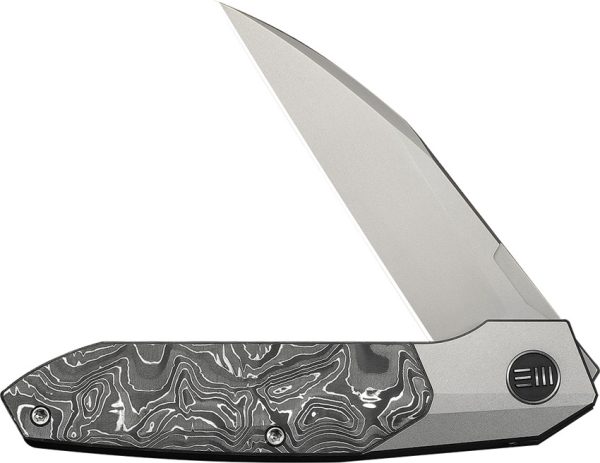 We Knife Co Ltd Brr15 Folding Knife M390 Blade Gray Titanium