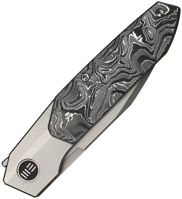 We Knife Co Ltd Brr15 Folding Knife M390 Blade Gray Titanium
