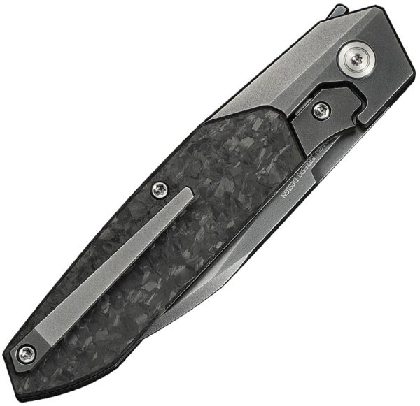 WE240073_add_01 We Knife Co Ltd Brr15 Folding Knife 3.25" M390 Bolster Lock Gray