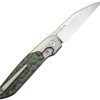 We Knife Co Ltd Brr15 Bolster Lock Folding Knife 3.25" M390 Gray Titanium