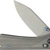 We Knife Co Ltd Bougie Banter Folding Knife S45VN Gray Titanium
