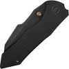 We Knife Co Ltd High-Fin XL Framelock Folding Knife Black CPM-20CV
