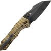 We Knife Co Ltd High-Fin XL Framelock 3.5" CPM-20CV Gold Titanium