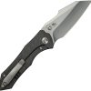 We Knife Co Ltd High-Fin XL Framelock Folding Knife 3.5" CPM-20CV Flame