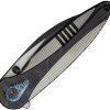 We Knife Co Ltd Zenthra Folding Knife 3.38" M390 Wharncliffe Framelock Black