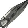 We Knife Co Ltd Zenthra Nested Framelock Gray Stonewash M390