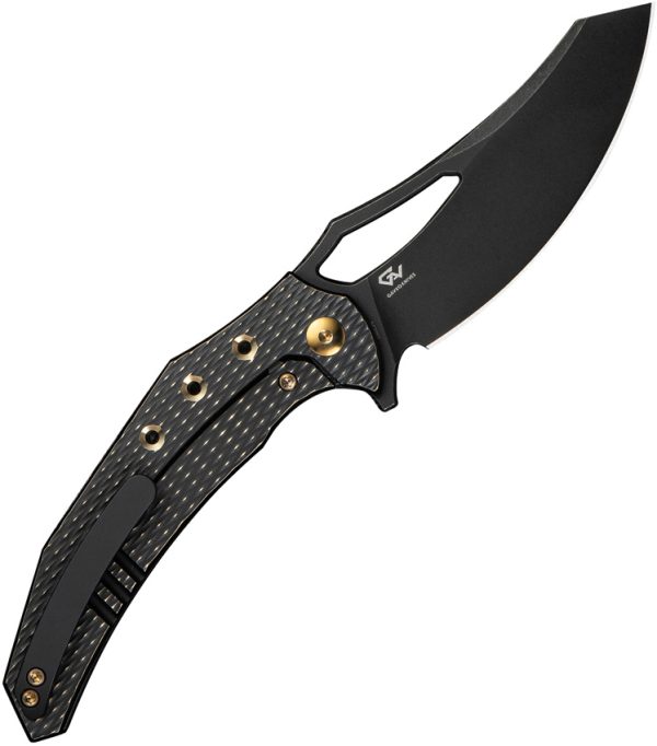 We Knife Co Ltd Epaulette Framelock Folding Knife 3.5" M390 Black