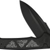 We Knife Co Ltd Sylox Button Lock Folding Knife 3.88" M390 Black