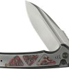 We Knife Co Ltd Sylox Button Lock Folding Knife Gray 3.88in M390