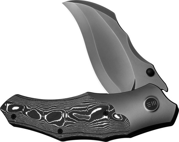 We Knife Co Ltd Orc Boss Folding Knife 3.88" CPM-20CV Hawkbill Linerlock