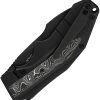 We Knife Co Ltd Coral Framelock 3" CPM-20CV Black Titanium Folding Knife