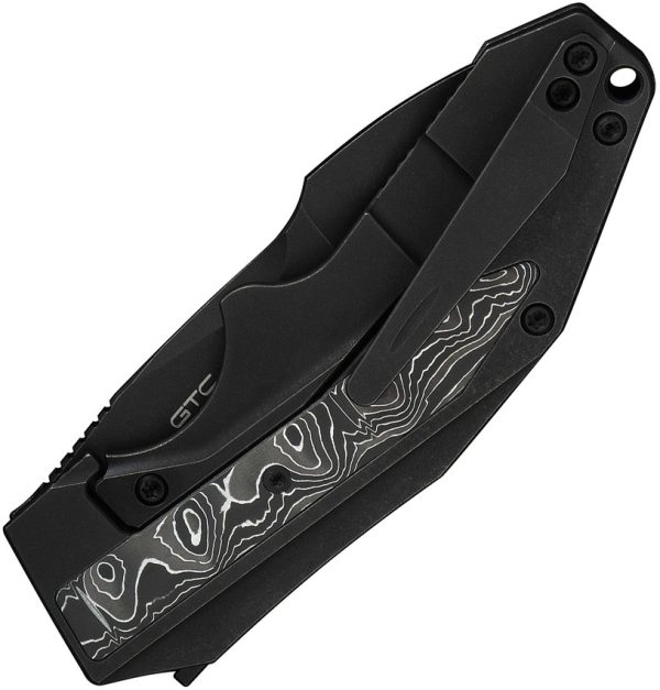 We Knife Co Ltd Coral Framelock 3" CPM-20CV Black Titanium Folding Knife