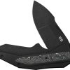 We Knife Co Ltd Coral Framelock 3" CPM-20CV Black Titanium Folding Knife
