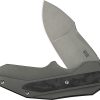 We Knife Co Ltd Coral Framelock Folding Knife 3" CPM-20CV Gray Titanium