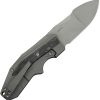We Knife Co Ltd Coral Framelock Folding Knife 3" CPM-20CV Gray Titanium