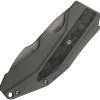 We Knife Co Ltd Coral Framelock Folding Knife 3" CPM-20CV Gray Titanium