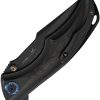 We Knife Co Ltd Tighe Folding Knife Button Lock 4" M390 Black