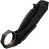 We Knife Co Ltd Tayra Framelock Folding Knife, 2.25" Bohler M390 Hawkbill, Black Titanium