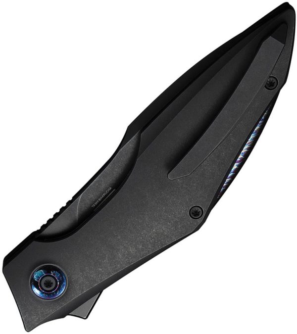 We Knife Co Ltd Krait Snake Folding Knife, 3.38" M390 Blade, Linerlock