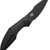 We Knife Co Ltd Krait Snake Folding Knife, 3.38" M390 Blade, Linerlock