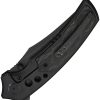 We Knife Co Ltd Skynix Bolster Lock Folding Knife Black Marble CF