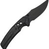 We Knife Co Ltd Skynix Bolster Lock Folding Knife Black Marble CF