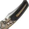We Knife Co Ltd Skynix Bolster Lock Folding Knife 3.75" M390 Twill CF