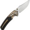 We Knife Co Ltd Skynix Bolster Lock Folding Knife 3.75" M390 Twill CF