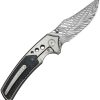 We Knife Co Ltd Skynix Bolster Lock Folding Knife Gray Titanium Blue CF