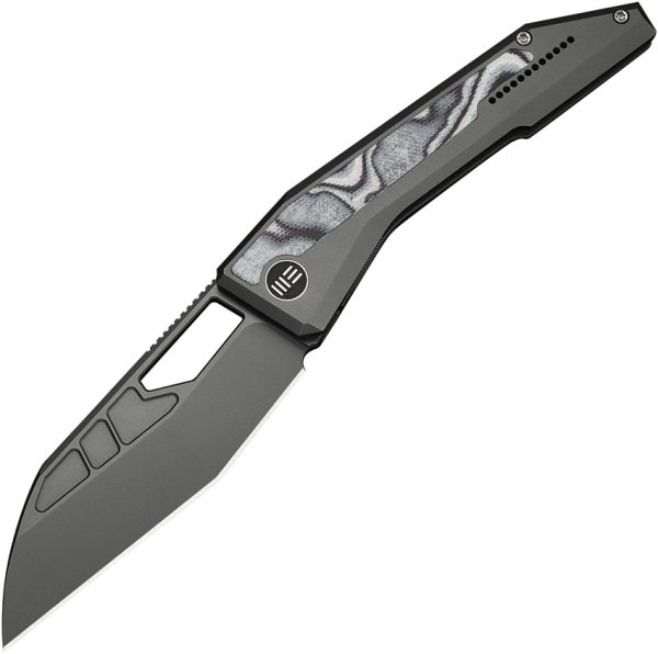 We Knife Co Ltd Inceptus Framelock Folding Knife 3.5" M390 Wharncliffe Blade