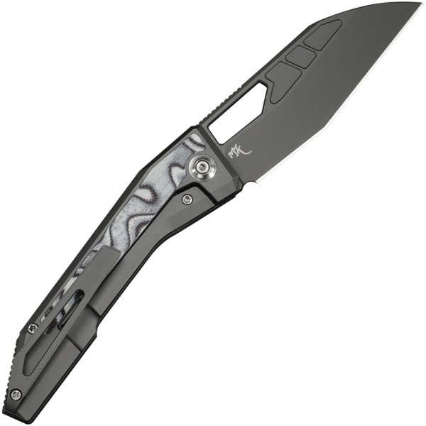 We Knife Co Ltd Inceptus Framelock Folding Knife 3.5" M390 Wharncliffe Blade