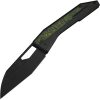 We Knife Co Ltd Inceptus Framelock 3.5" Bohler M390 Black Titanium Green CF