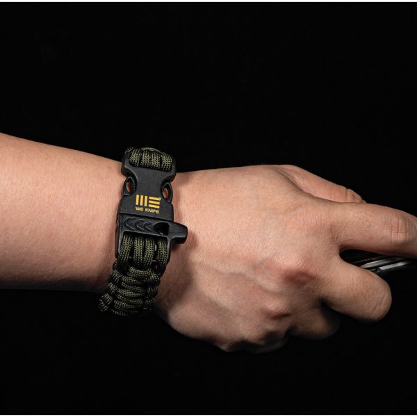 We Knife Co Ltd Paracord Bracelet OD Green