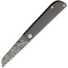 Wesn Goods Samla Folder Titanium Damascus 2.5 Inch Blade