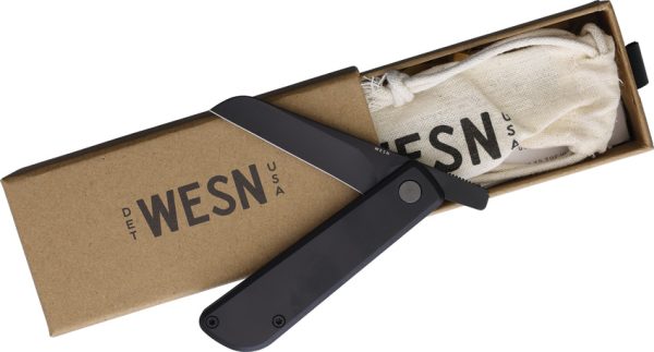 Wesn Goods Samla Folder Titanium Black 2.5" 12C27 Blade