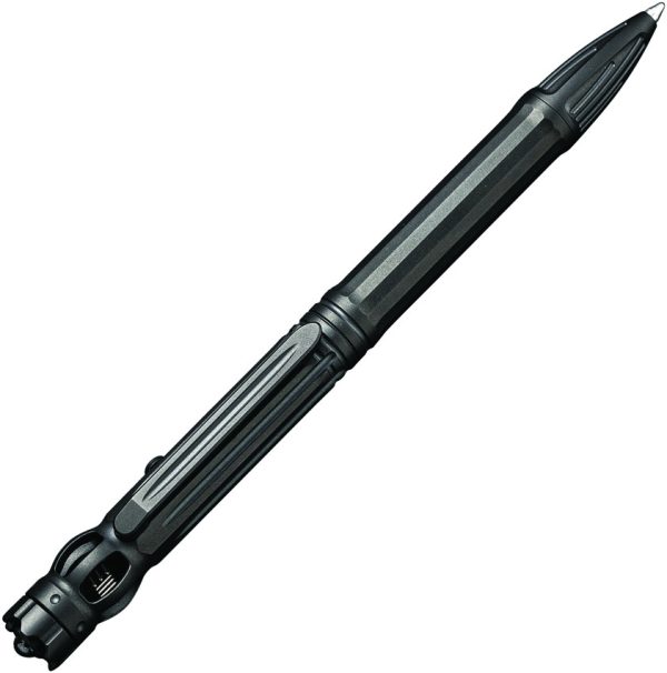 We Knife Co Ltd Baculus Spinner Titanium Tactical Pen Black