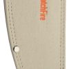WatchFire Stozer Butcher Knife 7" Stainless Blade Black Handle