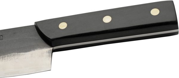 WatchFire Stozer Butcher Knife 7" Stainless Blade Black Handle