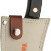 WatchFire Bosna Butcher Knife 4.75" 7Cr17MoV Stainless Blade w/ Sheath