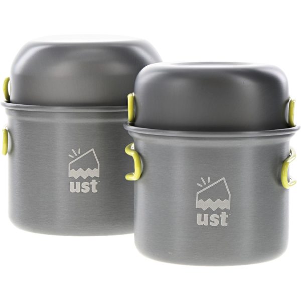 UST Duo Cook Kit Hard Anodized Aluminum with Mesh Bag