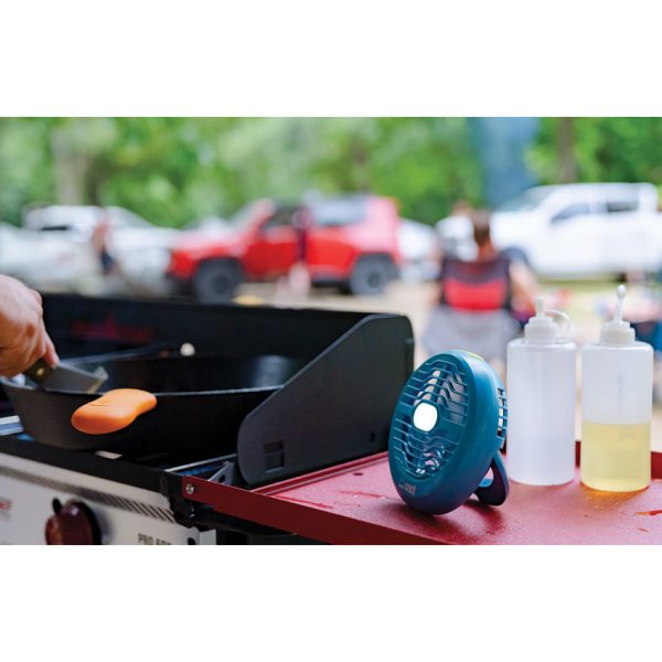 UST Brila USB Fan and Light with Retractable Hook