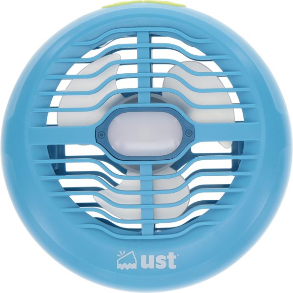 UST Brila USB Fan and Light with Retractable Hook