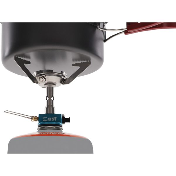 UST Trekker Stove with Flame Adjustor and Wind-Resistant Burner