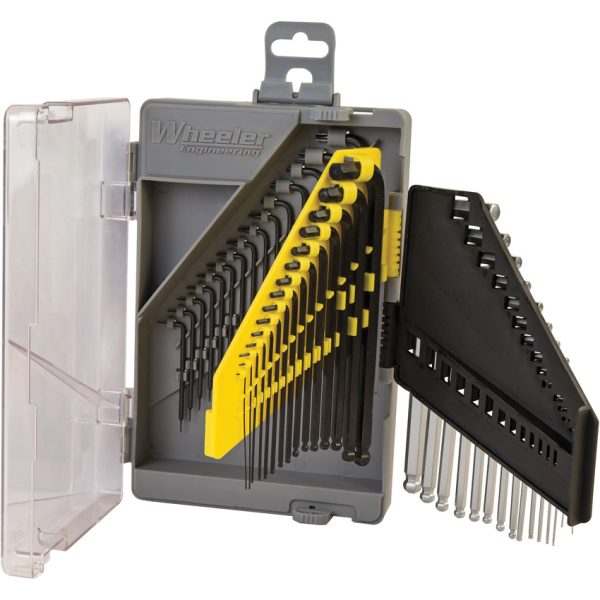 Wheeler 45-Piece Hex and Torx Key Set with Storage Case