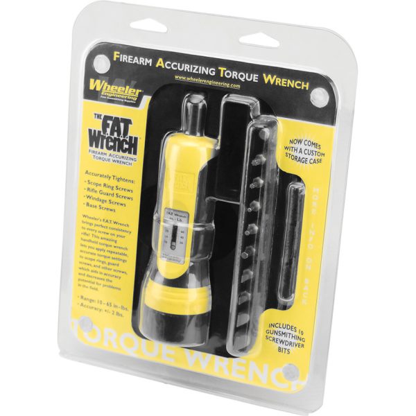 Wheeler Fat Wrench Firearm Torque Wrench 10-65 in-lbs