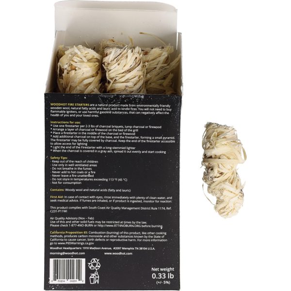 Woodhot Fire Starters Pack of 12