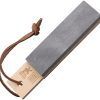 Windmuhlenmesser Stone Strop 5.5" Gray Pyrenees w/ Cowhide